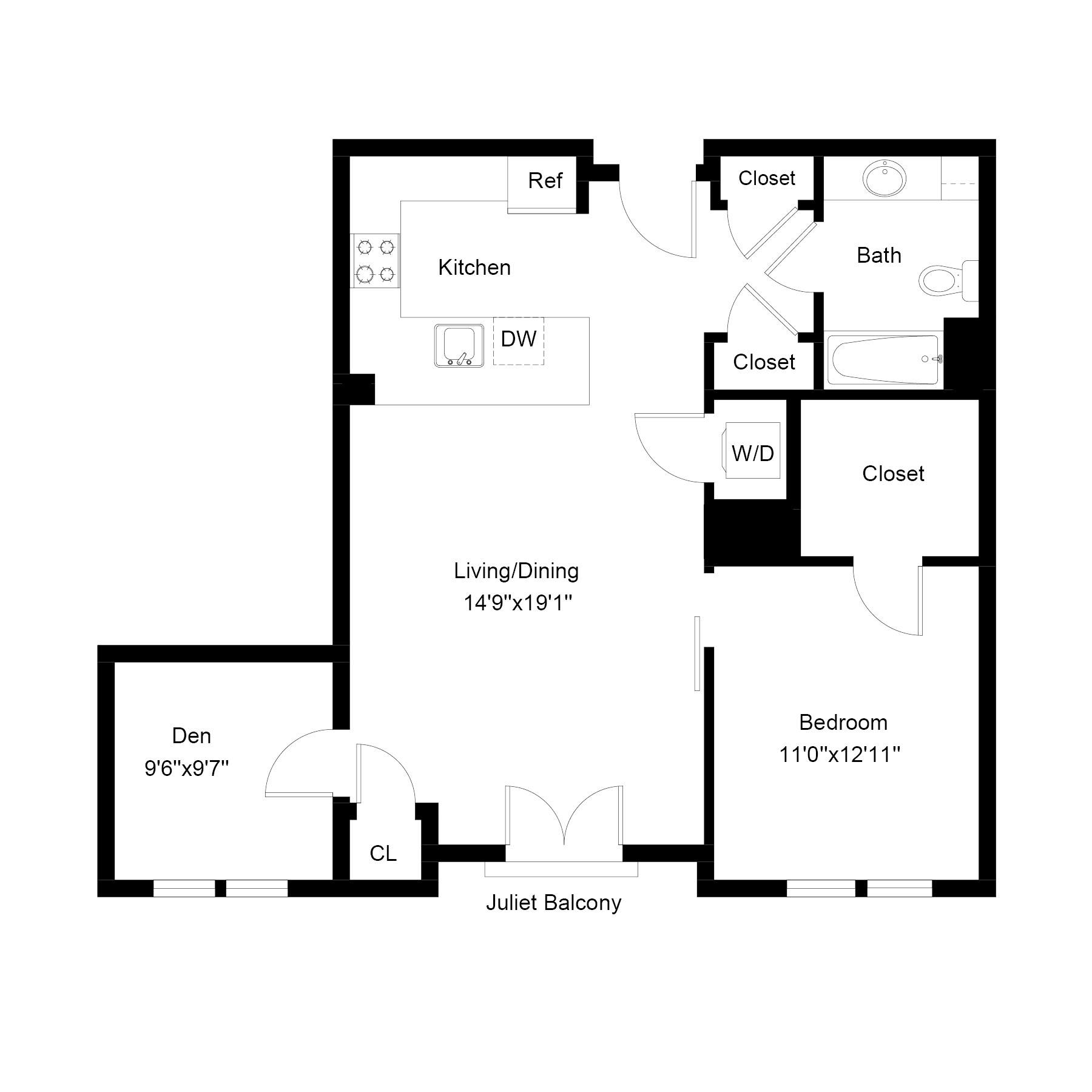 A018 floor plan